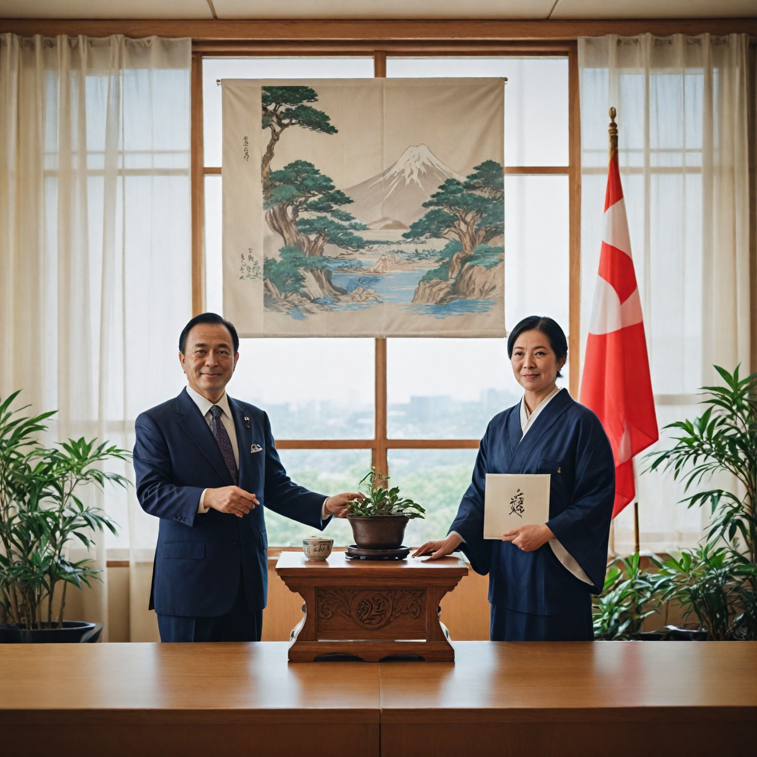 Takaichi Appoints Former Prime Minister Aso as Party Vice President in Japan