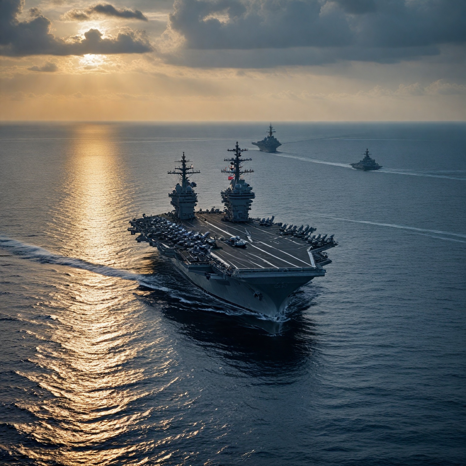 U.S. Boosts Military Footprint in South America with Powerful Aircraft Carrier Group Deployment